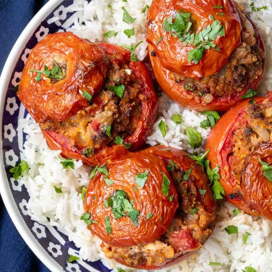 Baked Stuffed Tomatoes