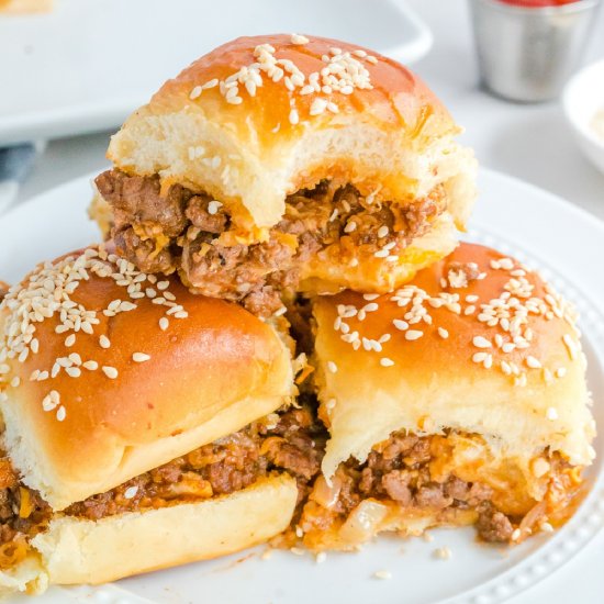 Easy Sloppy Joe Sliders