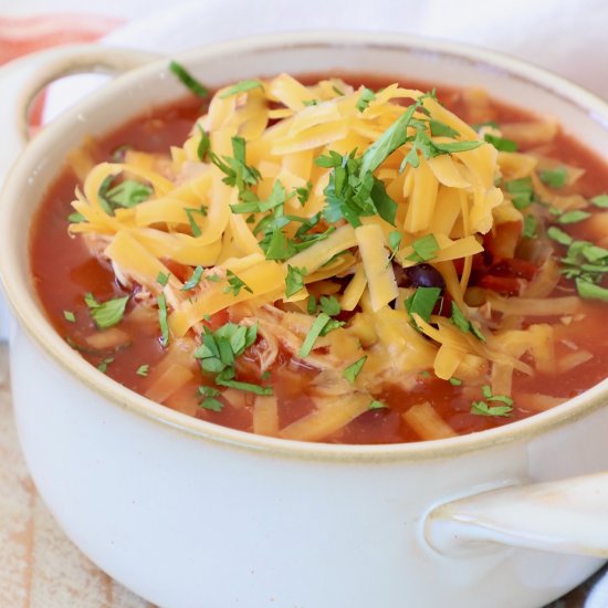 Chicken Enchilada Soup