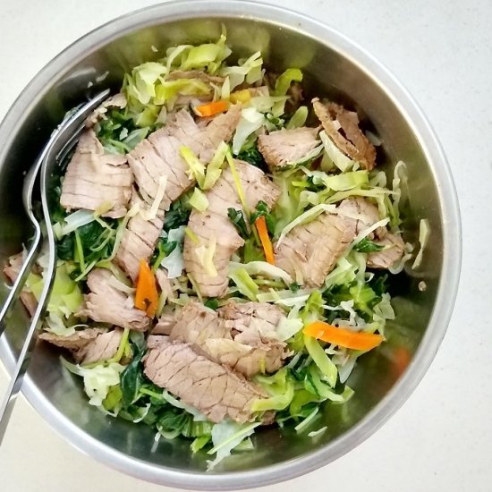 Beef Salad Bowl