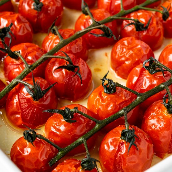 Roasted Tomatoes on the Vine