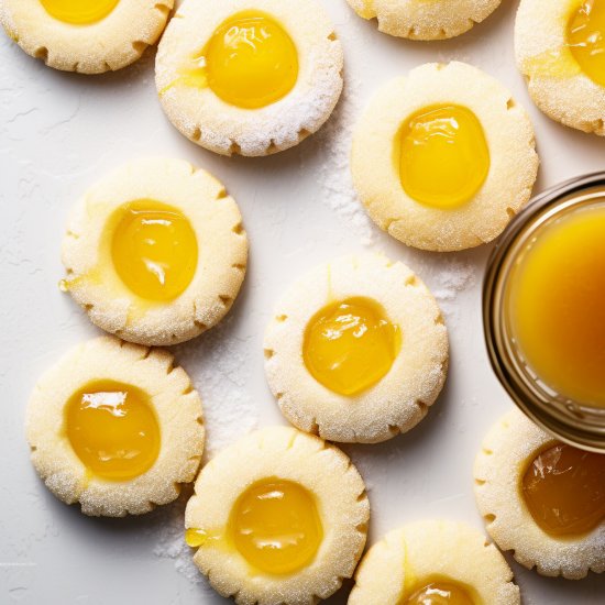 The Best Easy Lemon Curd Cookies