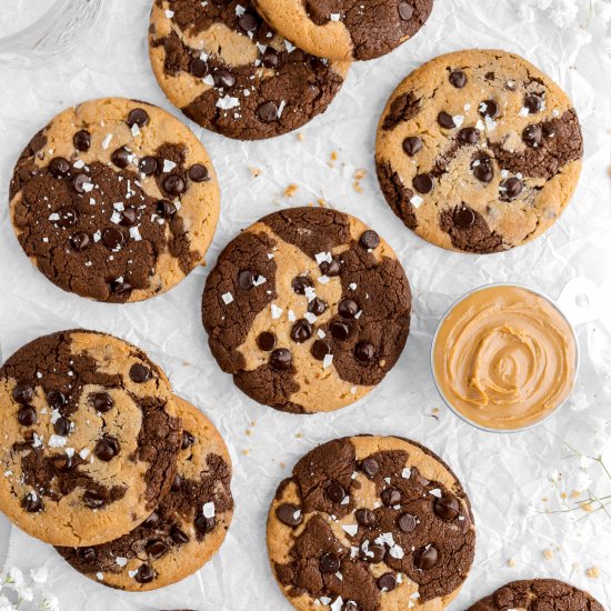 Peanut Butter Chocolate Cookies