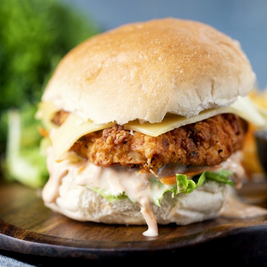 Buttermilk Fried Chicken Burger