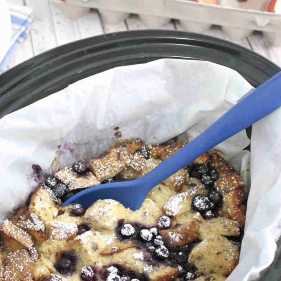 Crockpot French Toast Casserole