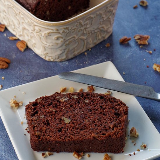 Chocolate Blender Zucchini Bread