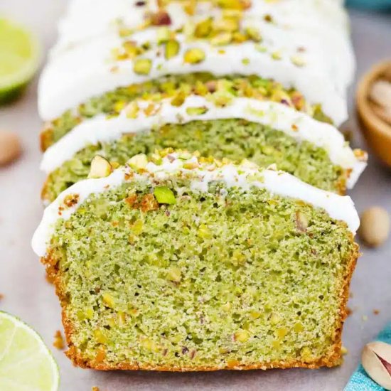 Pistachio Pound Cake