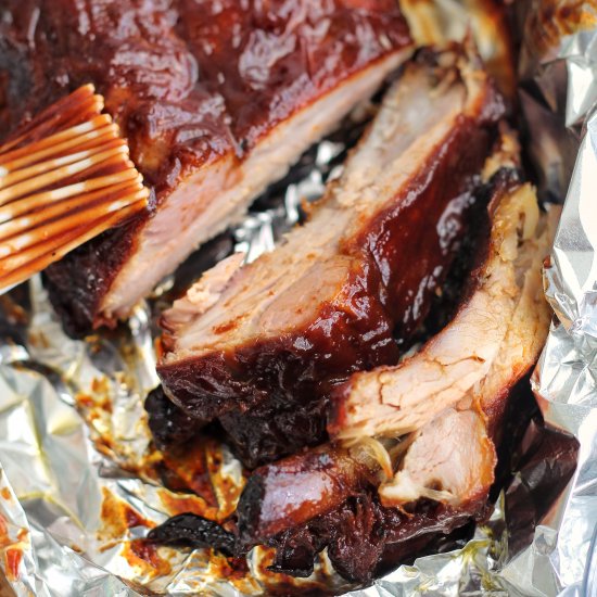 Oven Baked Barbecue Ribs