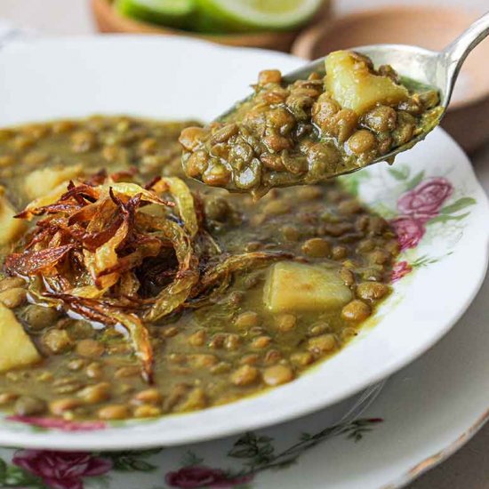 Adasi Recipe (Persian Lentil Soup)