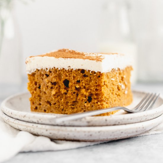 Pumpkin Tres Leches Cake