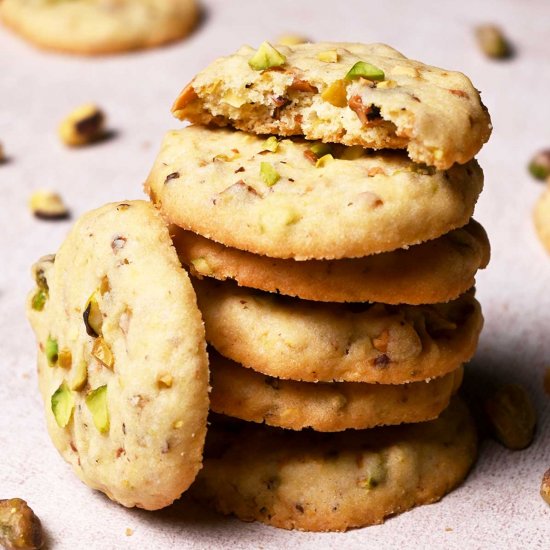 Crunchy Pistachio Cookies