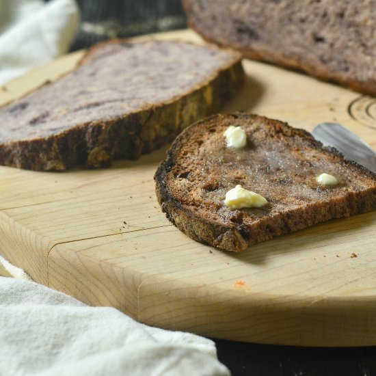 Gluten Free Maple Syrup Sourdough