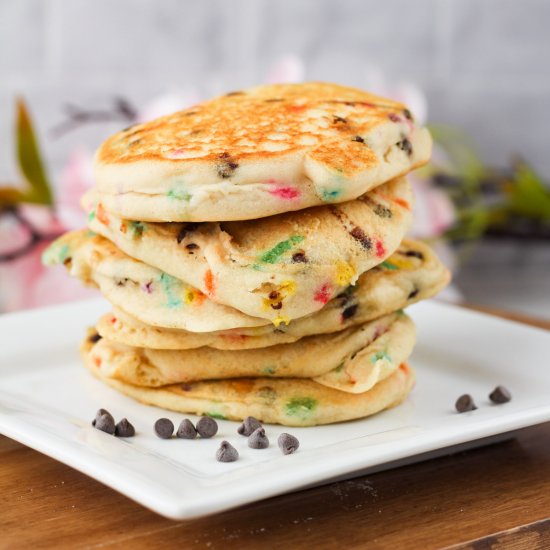 Allergen Friendly Funfetti Pancakes