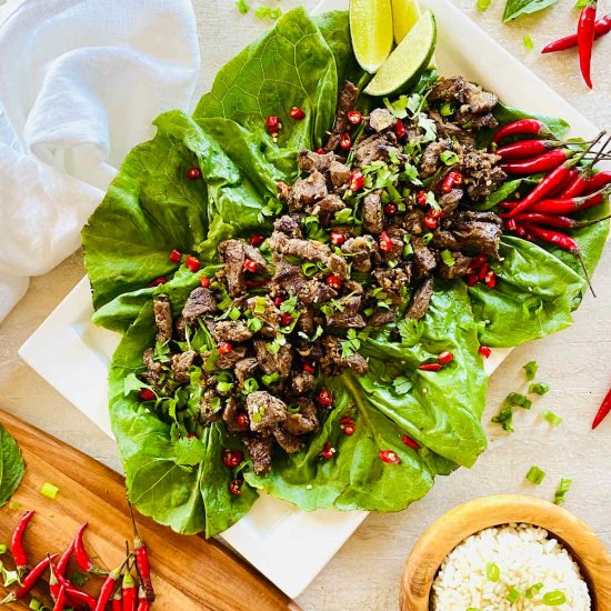 Laotian Meat Salad