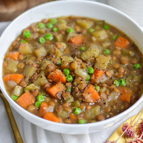 Instant Pot Lentil Stew