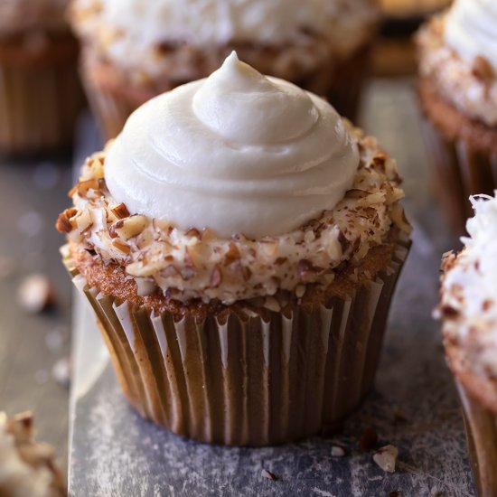 Italian Cream Cupcakes