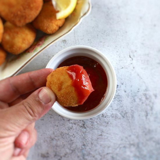 Homemade chicken nuggets