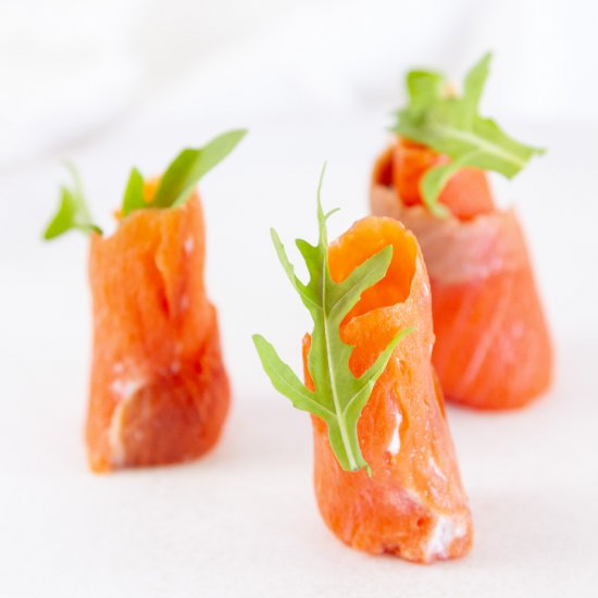 Smoked Salmon Rolls