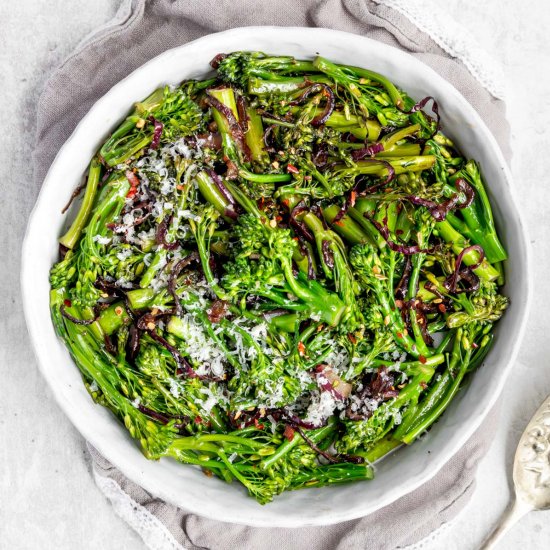 Pan Fried Tenderstem Broccoli