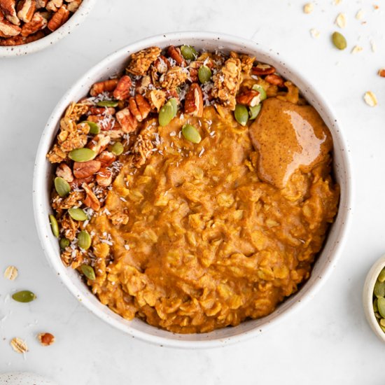 Healthy Pumpkin Oatmeal