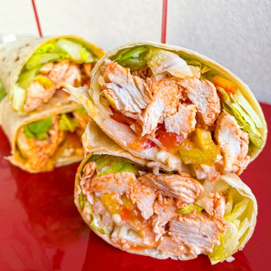 Buffalo Chicken Wraps