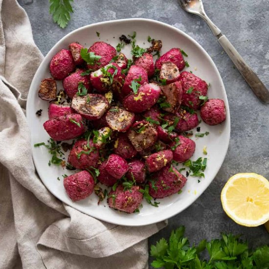 Roasted Radishes Recipe