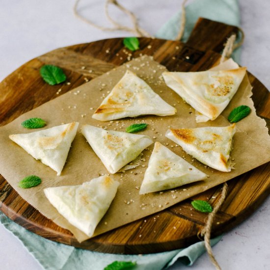 Chicken and Cream Cheese Samosa