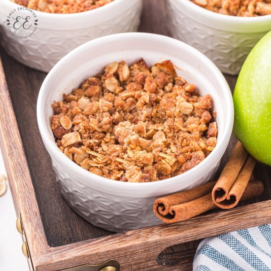 Air Fryer Apple Crisp