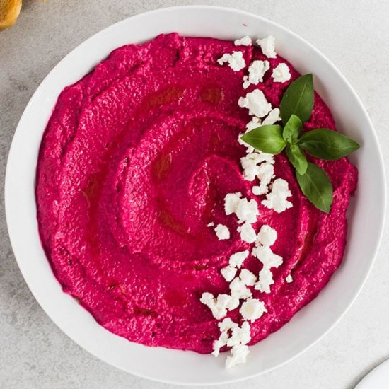 Roasted Beet and Goat Cheese Dip