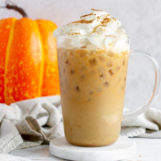 Iced Pumpkin Spice Latte