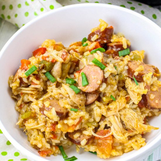 Instant Pot Cajun Chicken Rice