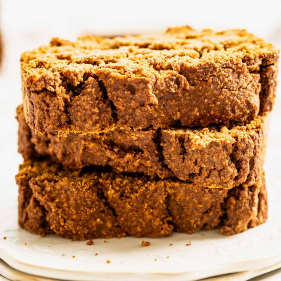 Vegan Gluten Free Pumpkin Bread