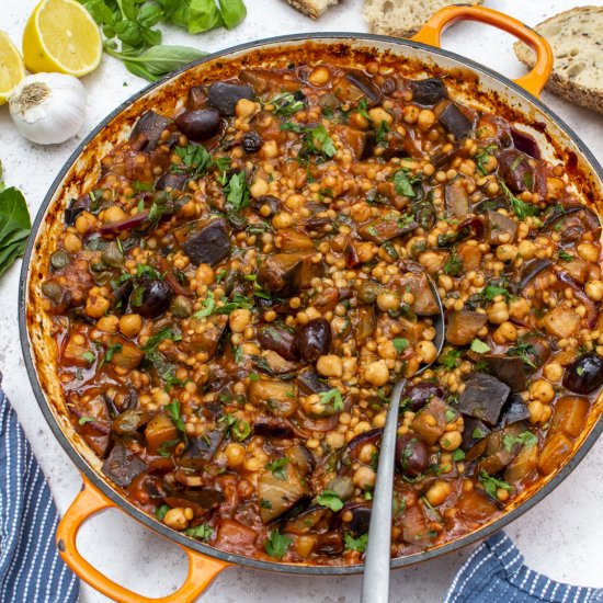 One-Pot Eggplant Caponata