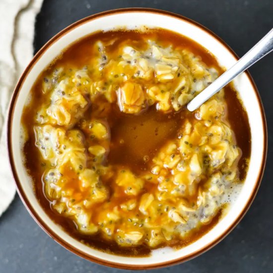 Salted Caramel Oatmeal