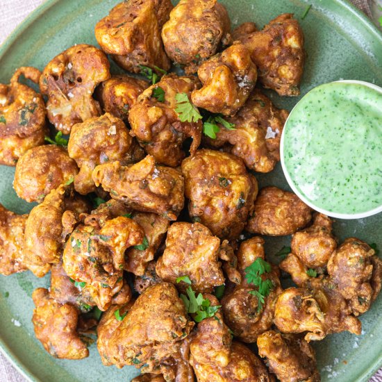 Gobi Pakora (cauliflower pakoda)