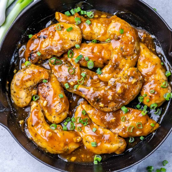 HONEY GARLIC CHICKEN TENDERLOIN