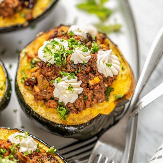 Stuffed Acorn Squash