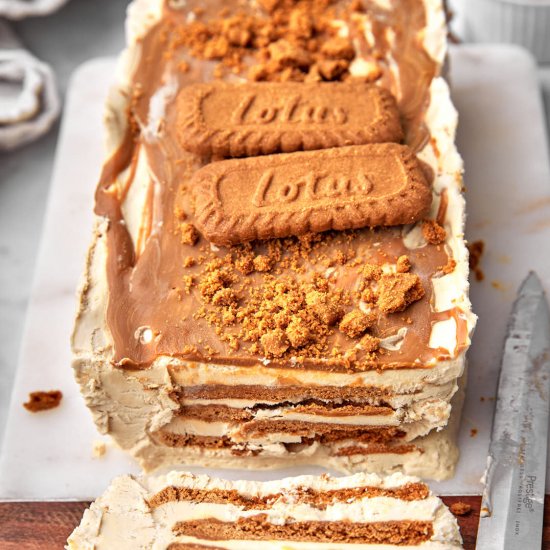 Biscoff Icebox Cake