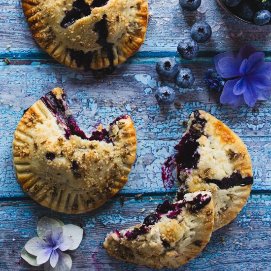 Blueberry Lavender Hand Pies