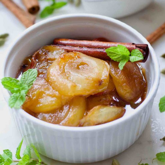 Easy Stewed Plums