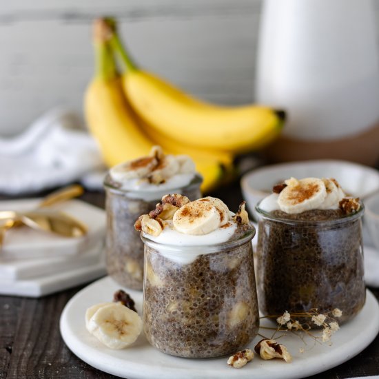 Banana-Nut Bread Chia Pudding