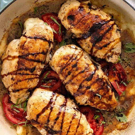 Caprese Stuffed Chicken