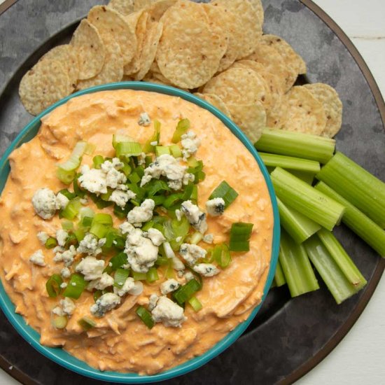 Instant Pot Buffalo Chicken Dip