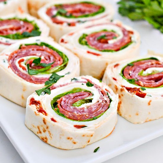 KETO ITALIAN PINWHEELS