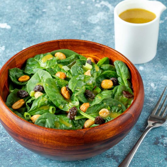 Easy Spinach Salad Recipe