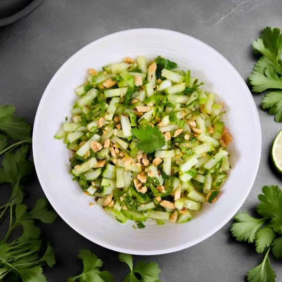 Khamang Kakdi | Cucumber Salad