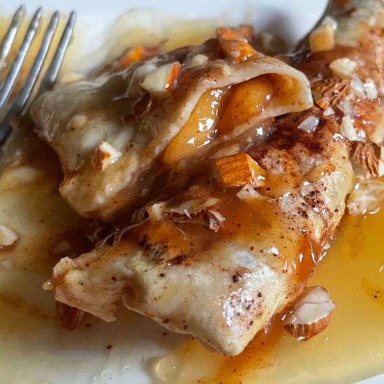 Sweet Apple Enchiladas