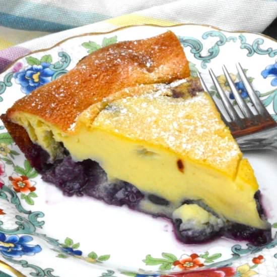 Black Grape Clafoutis