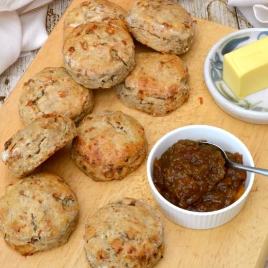 Walnut & Blue Cheese Scones