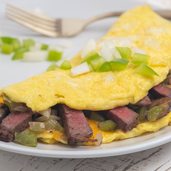 Steak Omelette